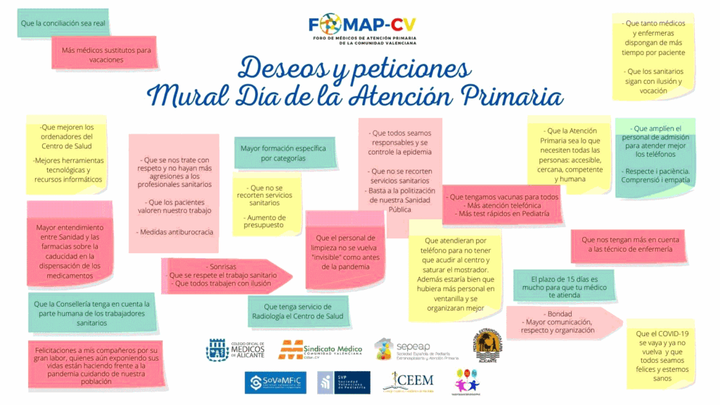 mural deseos atencion primaria